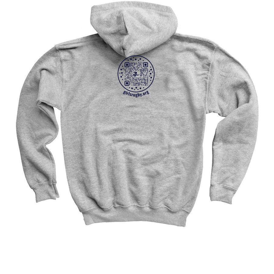 Youth Sweatshirts (Light), a Sport Grey Youth Pullover Hoodie (back-view)