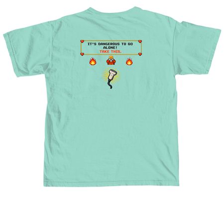 Ultrasound!, a Chalky Mint Comfort Colors Unisex Tee