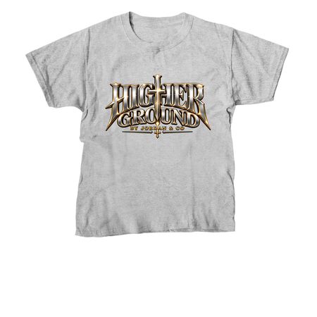Higher Ground Crosses, a Sport Grey Youth Unisex Tee