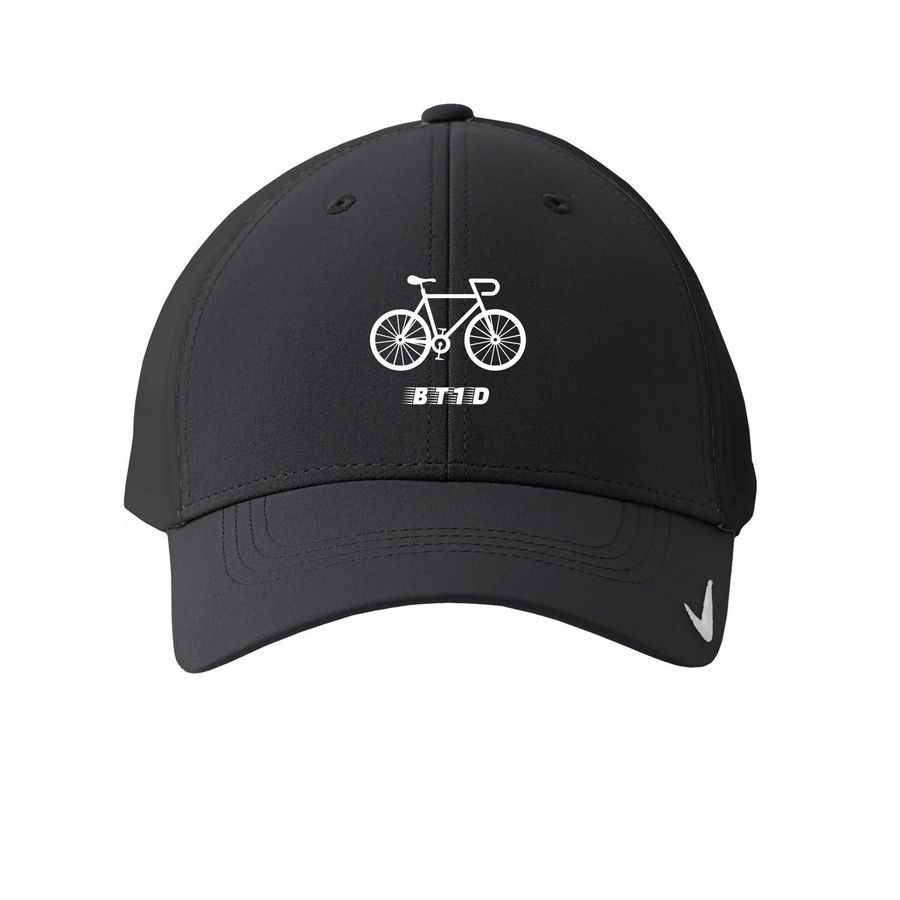 Street Crown, a Anthracite Printed Nike Dri-FIT Legacy Performance Cap