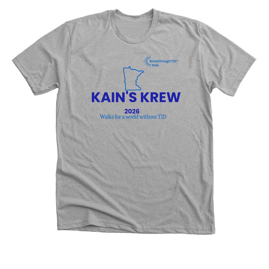 Kain's Krew, a Athletic Heather Premium Unisex Tee