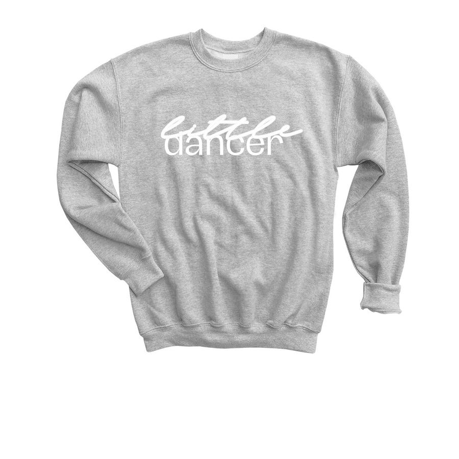 Little Dancers, Limitless Dreams, a Sport Grey Youth Crewneck Sweatshirt