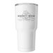 Serenity Prayer, Tumbler, a White Insulated Tumbler