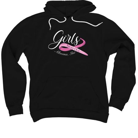 Girls Night Out Dark Tanks, Tees and Sweats!, a Black Premium Pullover Hoodie