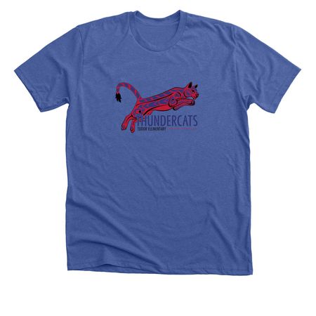 Tudor Thundercats Logo, a Solid True Royal Premium Unisex Tee