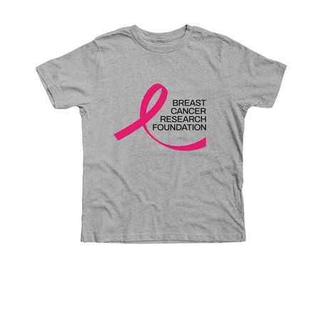 BCRF Apparel, a Athletic Heather Premium Youth Tee
