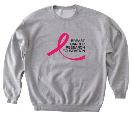 BCRF Apparel, a Sport Grey Softstyle Crewneck Sweatshirt