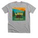 California Love Fights Hate, a Athletic Heather Premium Unisex Tee