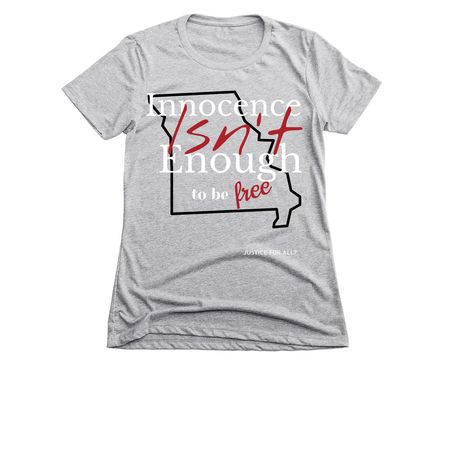 JFA apparel, a Dark Heather Grey Women's Slim Fit Tee