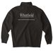 Foundation Endowment Fundraiser, a Black Midweight Quarter Zip Pullover (back-view)