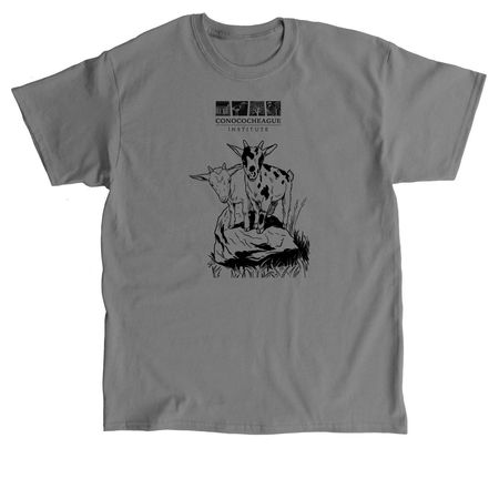 GOAT Giver at CI, a Charcoal Classic Unisex Tee