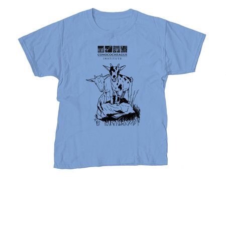 GOAT Giver at CI, a Carolina Blue Youth Unisex Tee