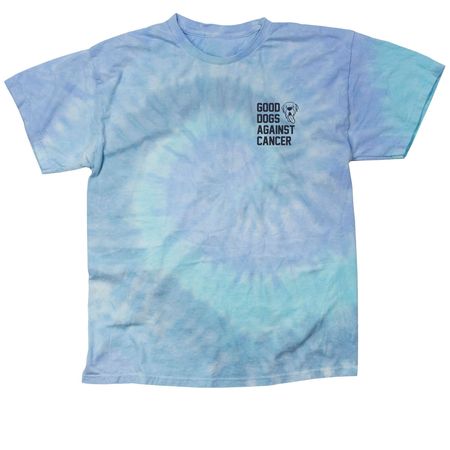 Good Dogs Against Cancer - LTD, a Lagoon Classic Tie Dye Tee