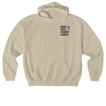 Good Dogs Against Cancer - LTD, a Desert Dust Stanley/Stella Cooper Dry Pullover Hoodie