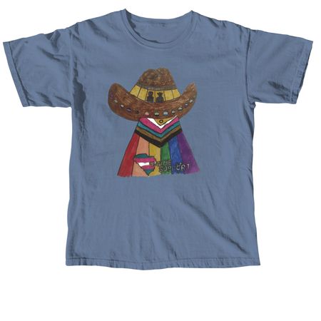 The Lawless by Kat Bunch, a Blue Jean Comfort Colors Unisex Tee