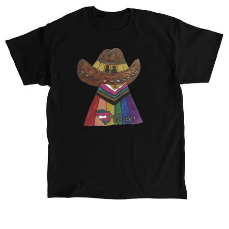 The Lawless by Kat Bunch, a Black Classic Unisex Tee