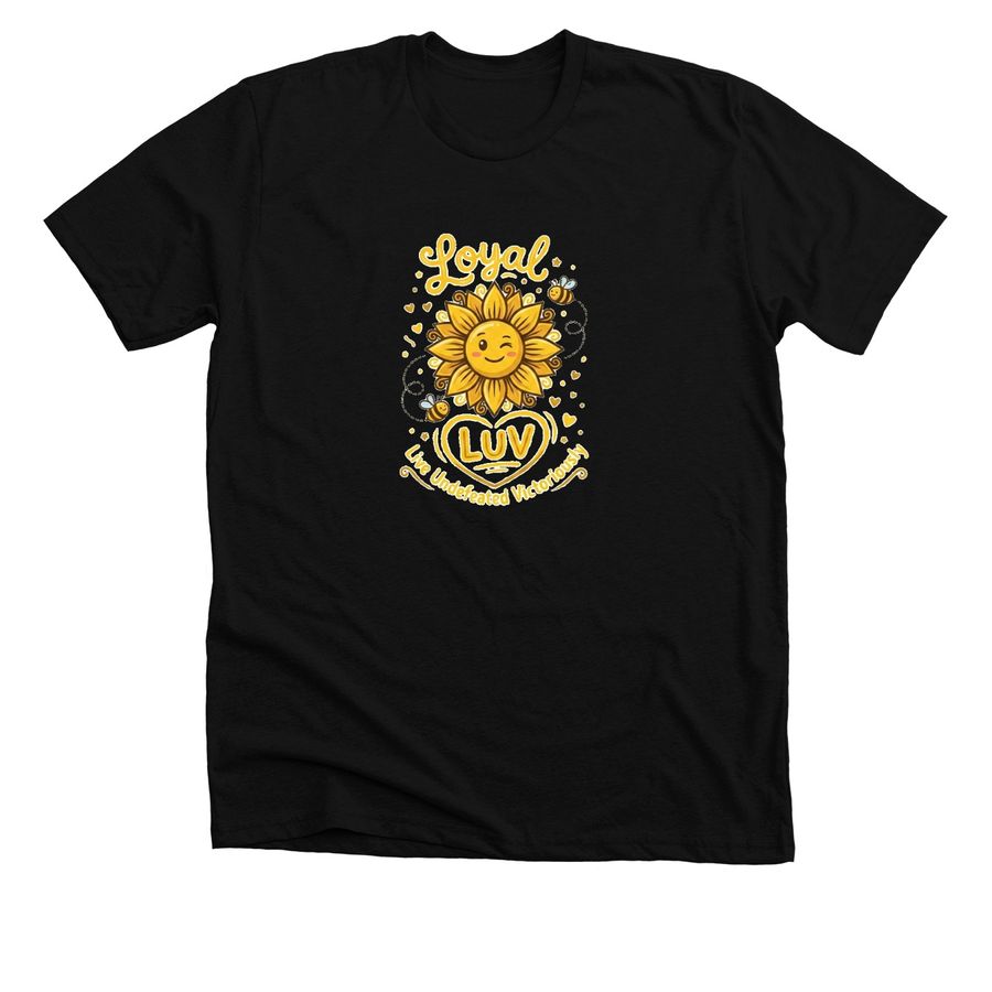 LUV FUN QUOTE SERIES&nbsp;, a Solid Black Blend Premium Unisex Tee