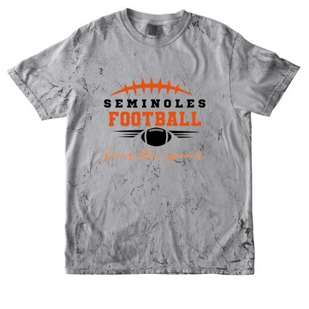 fear the spear, a Smoke Comfort Colors Colorblast Tee