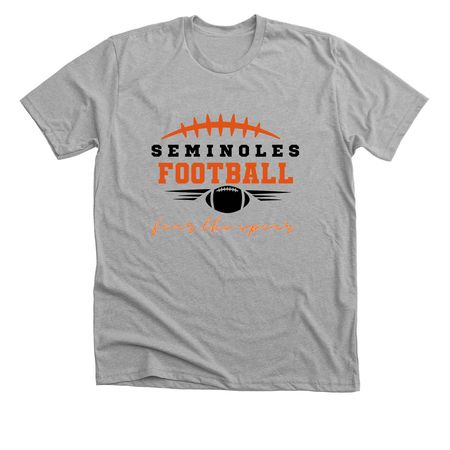 fear the spear, a Athletic Heather Premium Unisex Tee