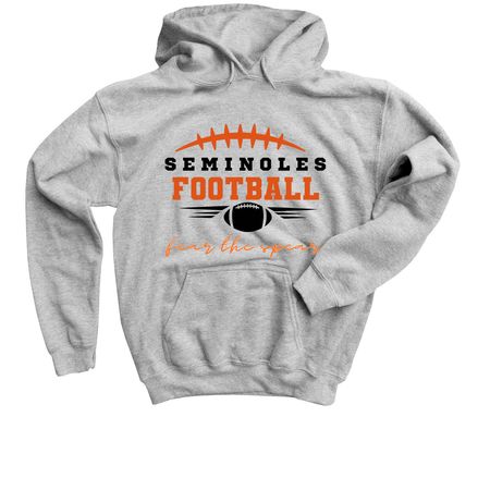 fear the spear, a Sport Grey Youth Pullover Hoodie
