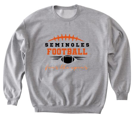 fear the spear, a Sport Grey Softstyle Crewneck Sweatshirt