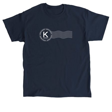 Postcard from Fredonia, a Navy Classic Unisex Tee