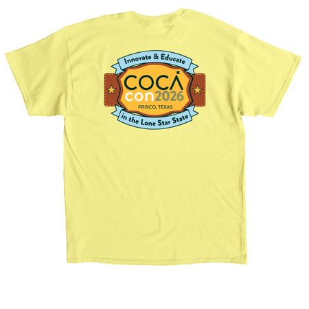 COCAcon 2026, a Cornsilk Classic Unisex Tee
