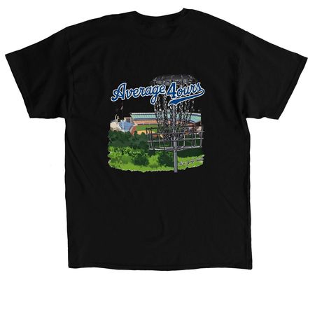 Average 4ours Day Game, a Black Classic Unisex Tee