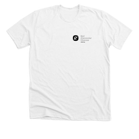 Emma's Alexander Disease Journey, a Solid White Blend Premium Unisex Tee