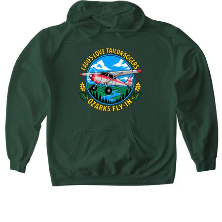 LLT Lake of the Ozarks Fly-In: 9 Styles!, a Forest Green Softstyle Pullover Hoodie