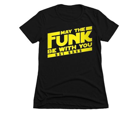 Galaxy T, a Black Women's Slim Fit Tee