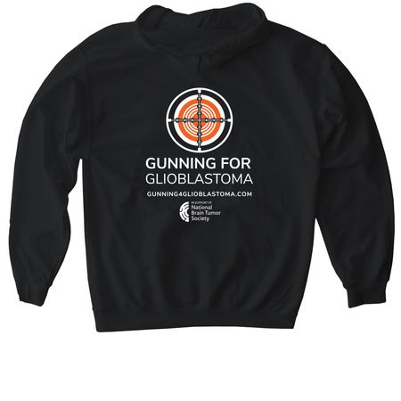 Sweatshirts, a Black Gildan Softstyle Pullover Hoodie (back-view)