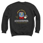 THPF 2026 Design, a Black Crewneck Sweatshirt (back-view)