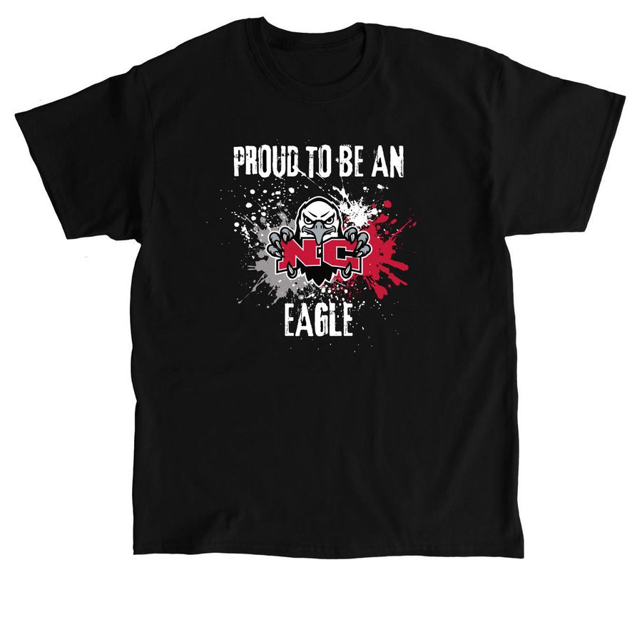 Proud to Be an Eagle Spirit Wear, a Black Classic Unisex Tee