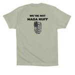 MADA - Make America Decent Again, a Thyme Premium Cotton Tee (back-view)