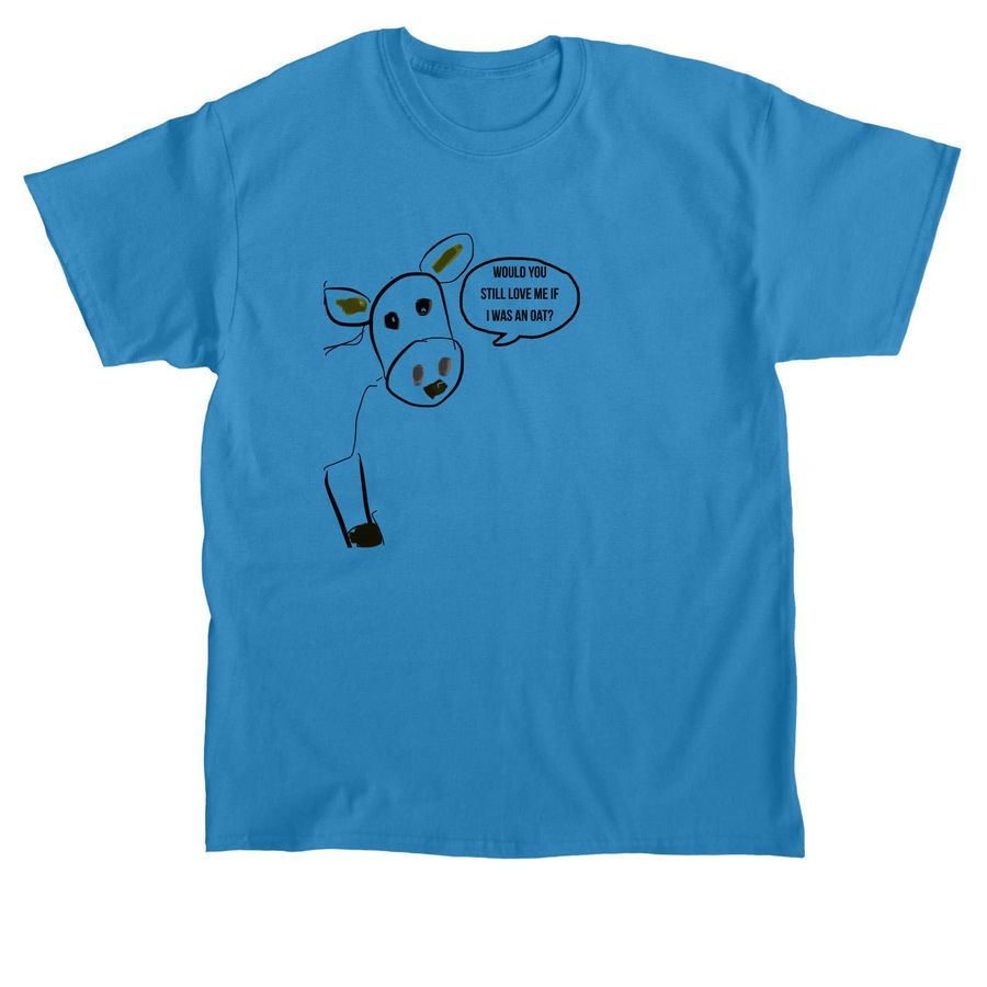 Questioning Cow, a Sapphire Classic Unisex Tee