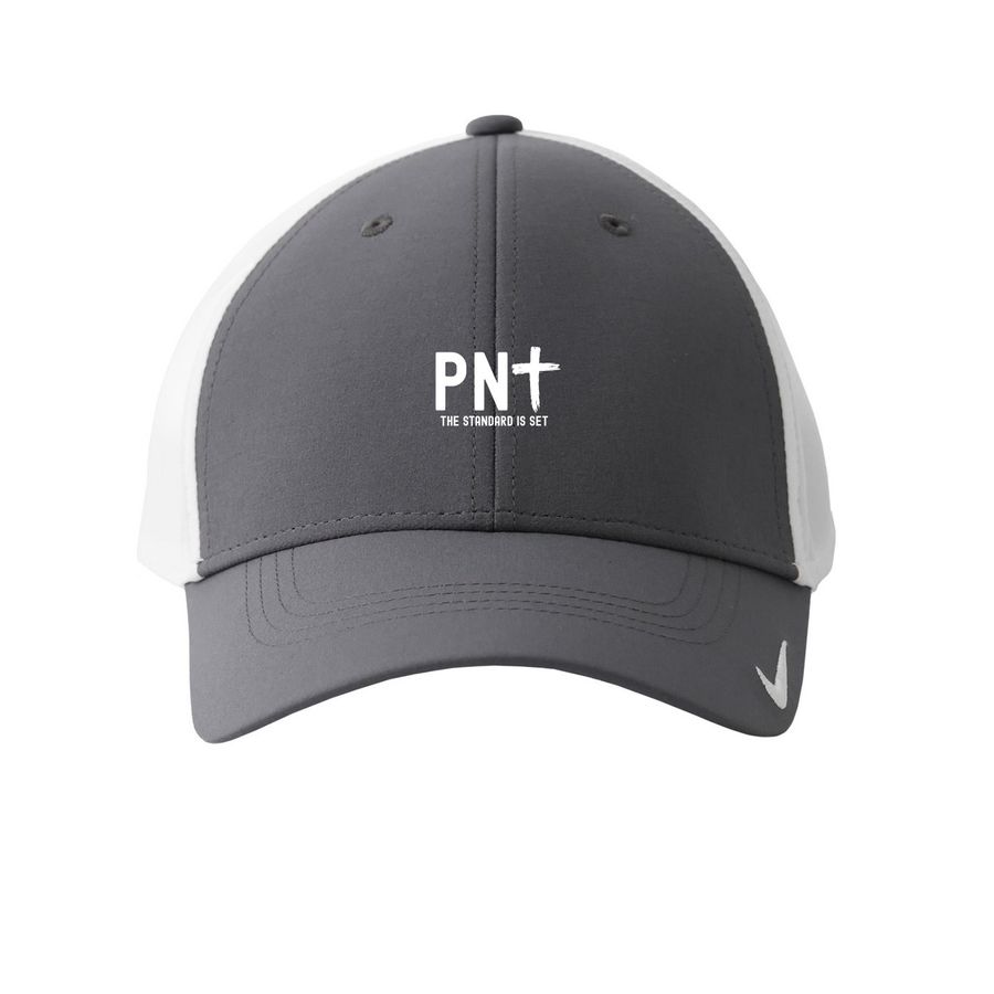 The Standard is Set, a Dark Grey/ White Printed Nike Dri-FIT Legacy Performance Cap