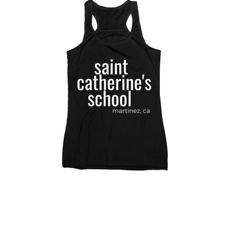 Martinez's Own SCS, a Black Women's Racerback