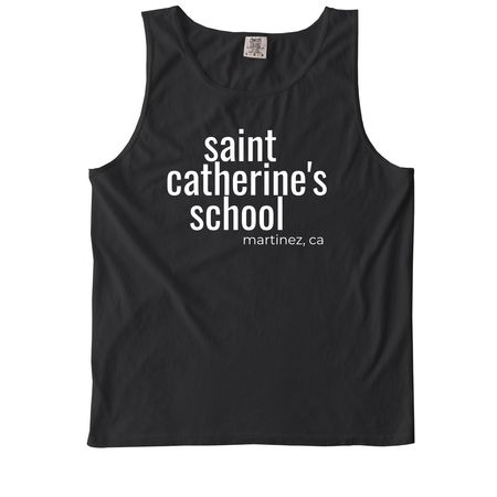 Martinez's Own SCS, a Black Comfort Colors Tank Top
