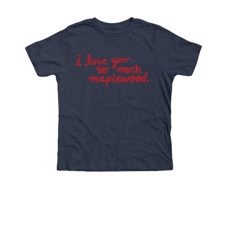 I Love You So Much Maplewood, a Heather Midnight Navy Premium Youth Tee