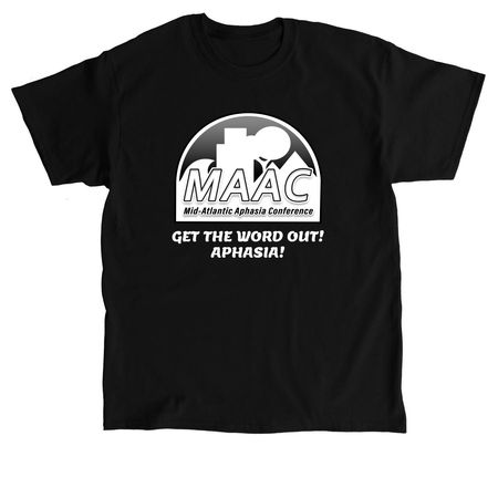 Mid-Atlantic Aphasia Conference, a Black Classic Unisex Tee