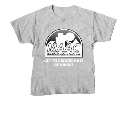 Mid-Atlantic Aphasia Conference, a Sport Grey Youth Unisex Tee