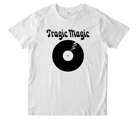 Tragic Magic Shirts, a White Stanley/Stella Unisex Rocker Tee