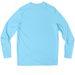 2026 ICC SPF / Performance Shirts, a Light Blue UV Performance Long Sleeve Tee (back-view)