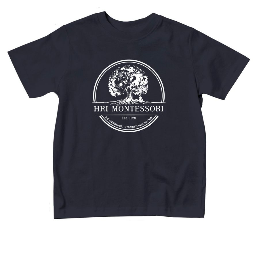 Tree Logo- Toddler Shirts, a Navy Toddler Tee