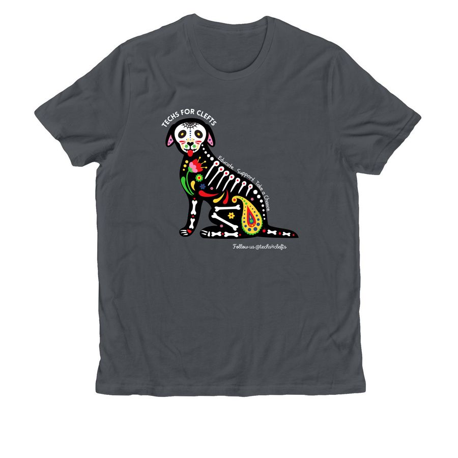 Skelly Dog, a Terrain Grey Allmade Organic Cotton Unisex Tee