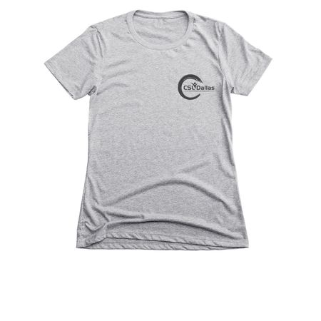 Purpose Statement (Motto), a Dark Heather Grey Women's Slim Fit Tee