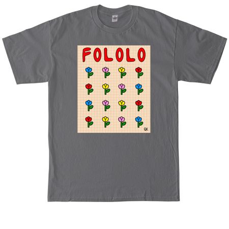 Blooming Season, a Charcoal Tall Classic Unisex Tee