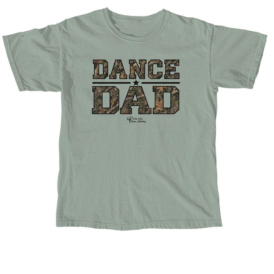 Camo Dance Dad, a Bay Comfort Colors Unisex Tee