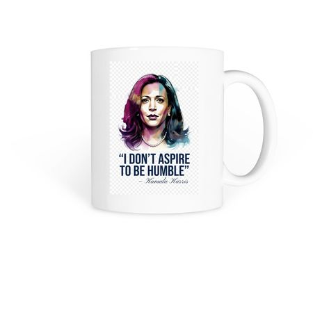 Kamala, a White Coffee Mug